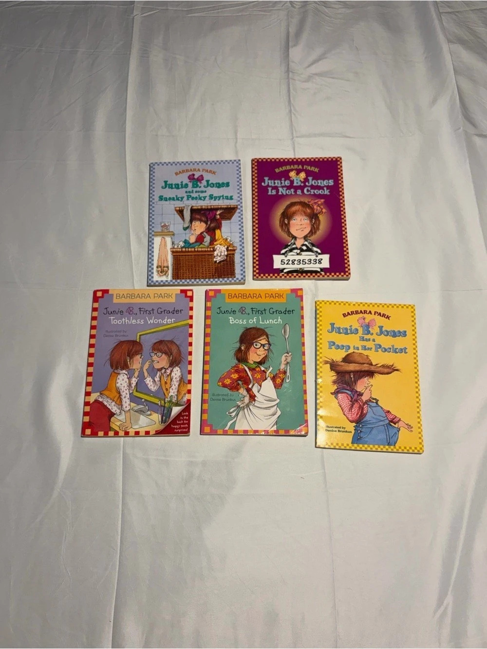 Junie B. Jones Book Bundle Collection of 5 Paperback Books